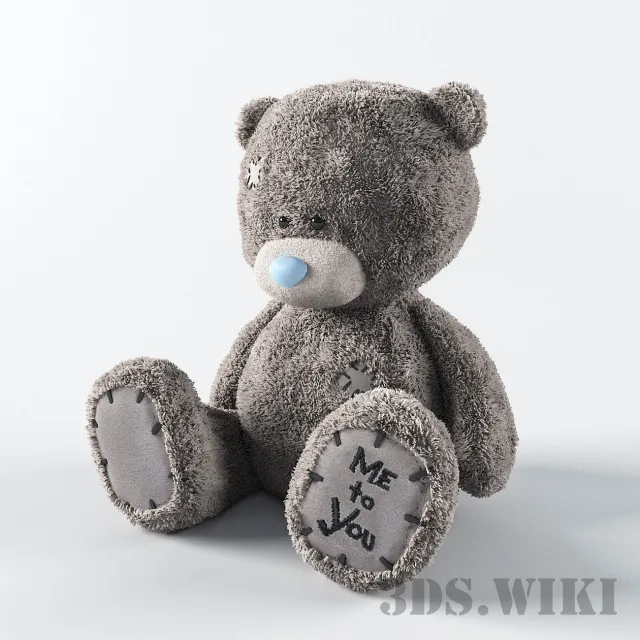 child-room – Teddy bear 3ds Max