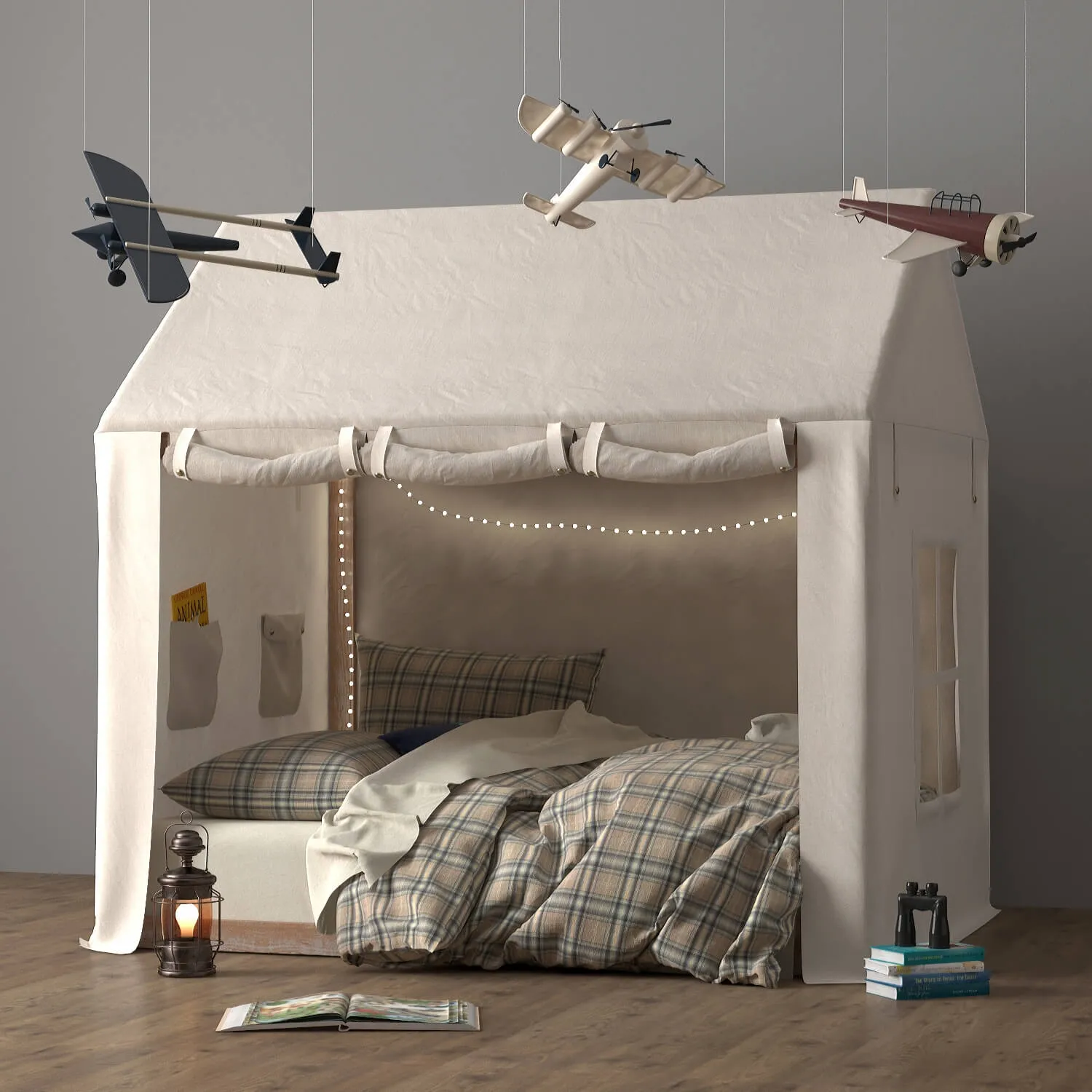 child-room – Tent 109252 NATL TWIN 3ds Max