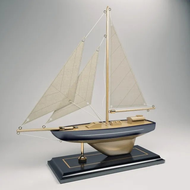 child-room – Toy boat 3ds Max