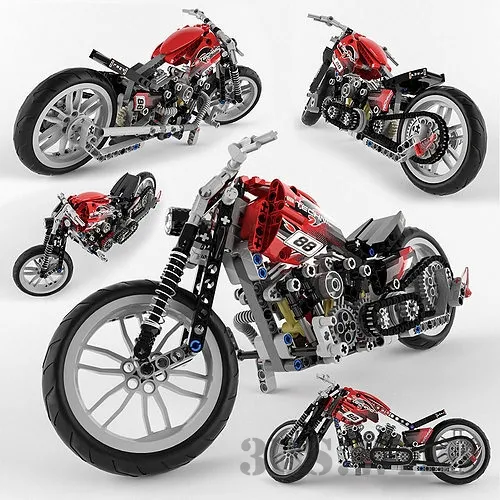 child-room – Toy Motorbike 3ds Max