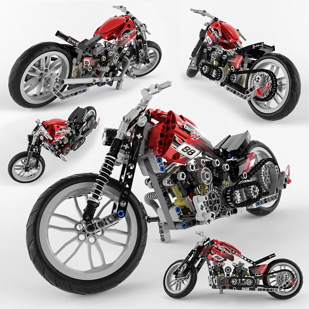child-room – Toy of motorbike 02 3ds Max