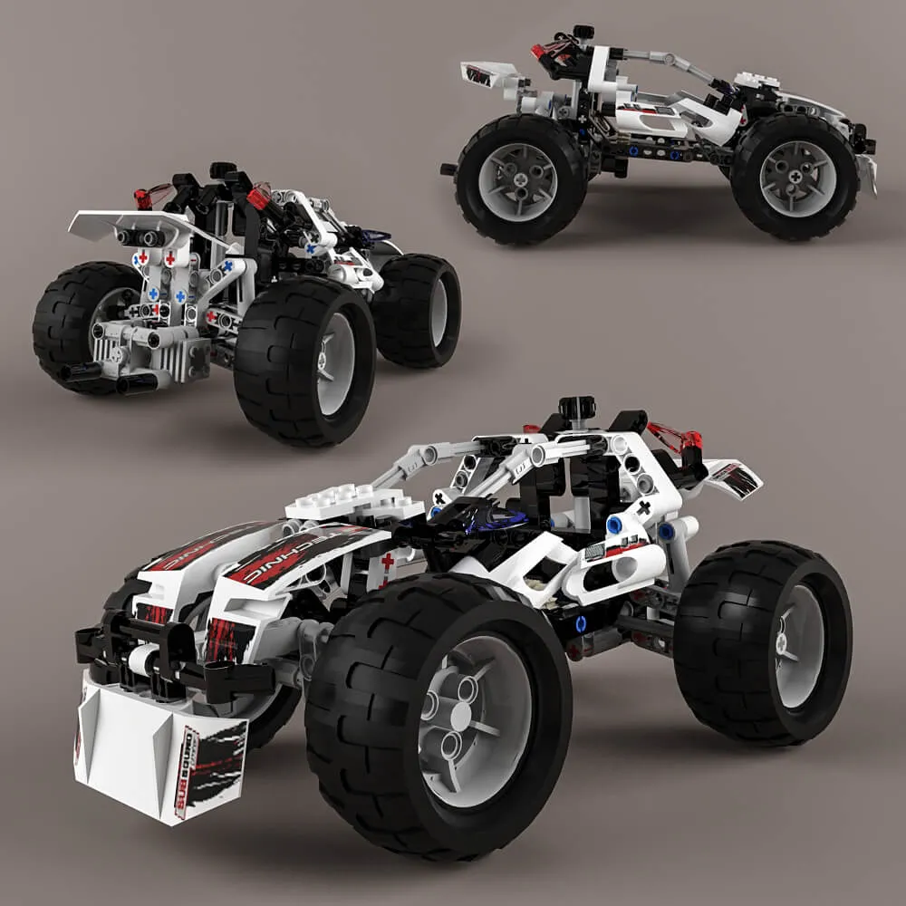 child-room – Toy of quad bike 02 3ds Max