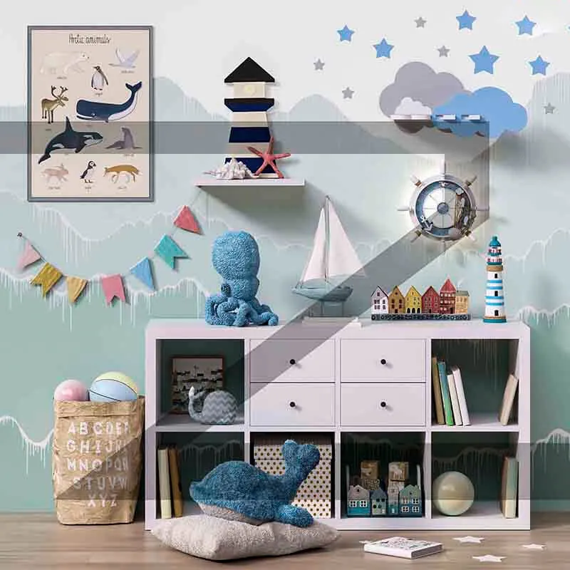 child-room – Toys and furniture set 48 3ds Max