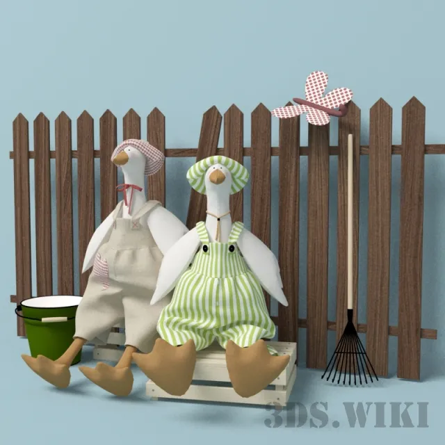 child-room – Toys and other decorative items 3ds Max