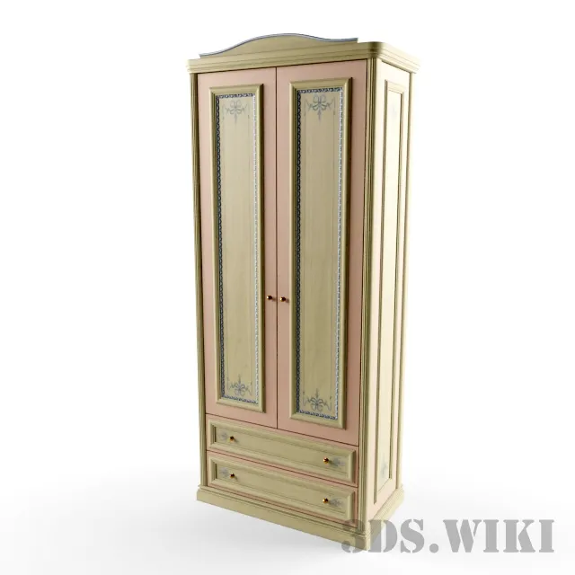 child-room – Vera Armadio wardrobe from Pellegatta factory 3ds Max