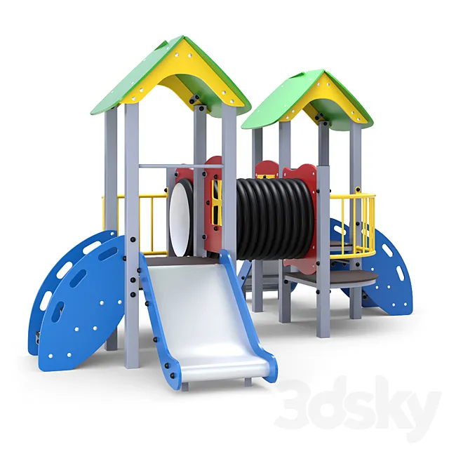 Children playground 3DS Max Model