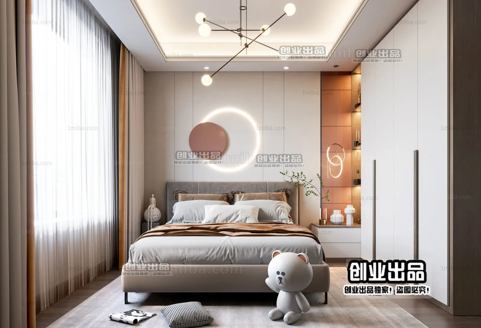 Children Room 3D Interior Scene – 3D Models – 029