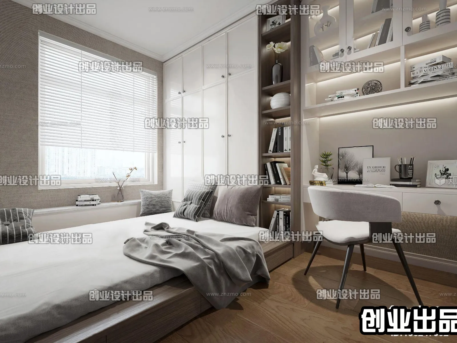 Children Room 3D Interior Scene – 3D Models – 064