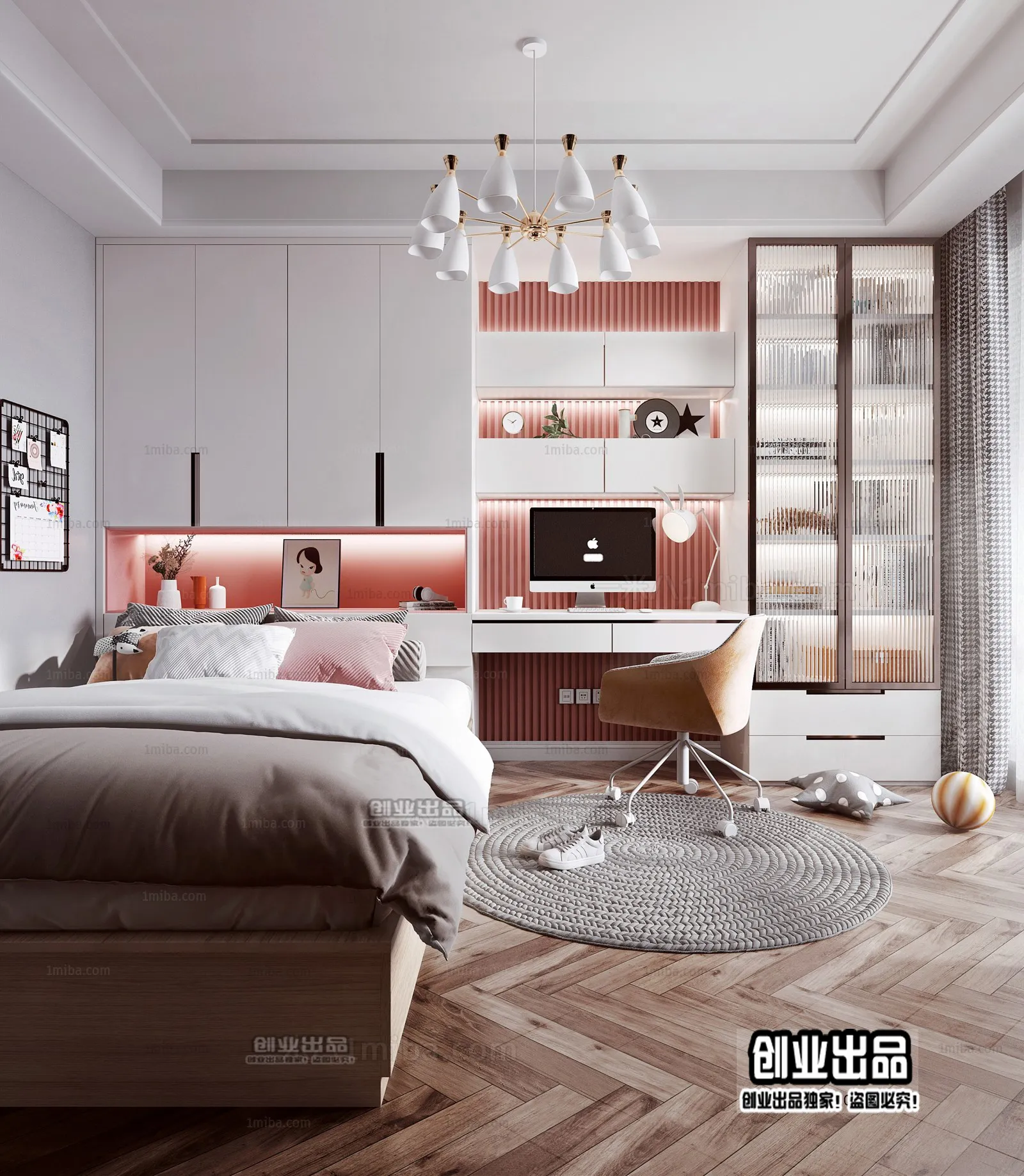 Children Room 3D Interior Scene – 3D Models – 130