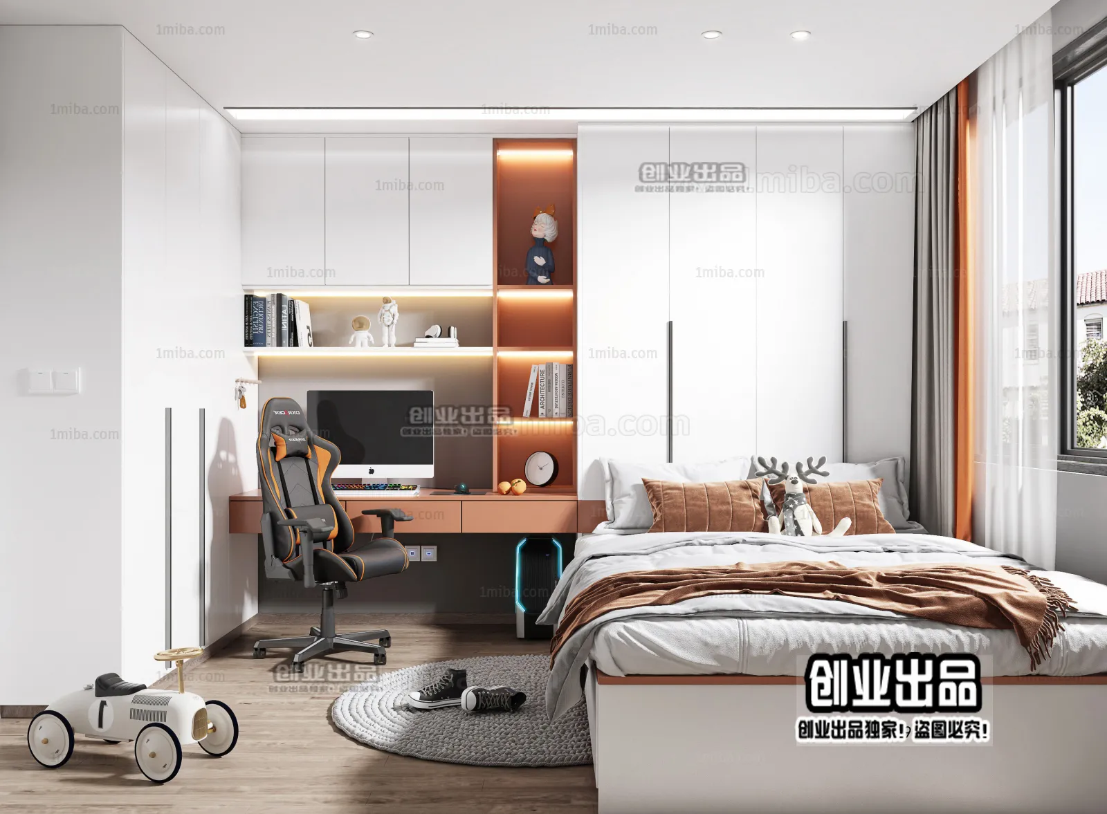 Children Room 3D Interior Scene – 3D Models – 137