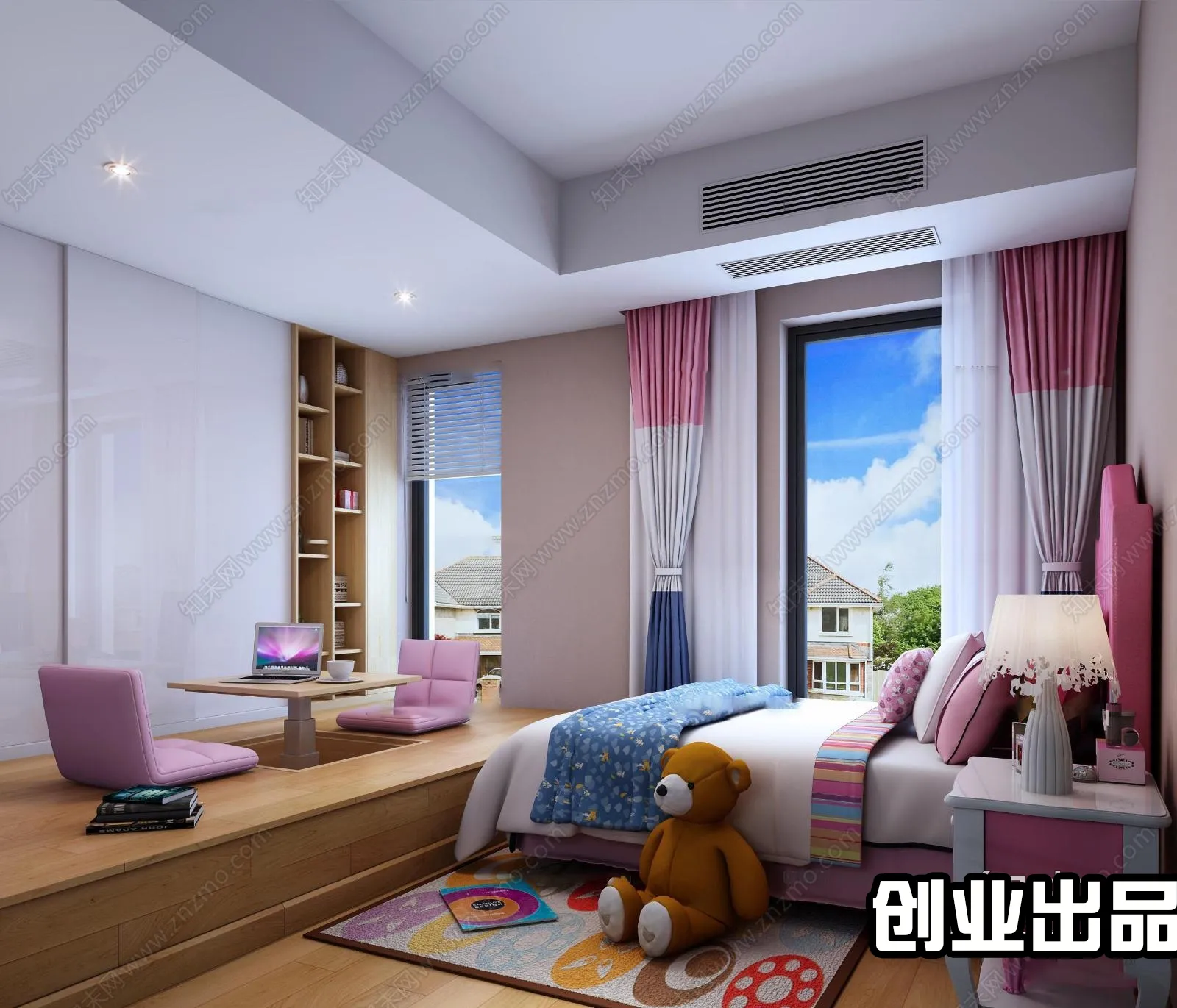 Children Room 3D Interior Scene – 3D Models – 141