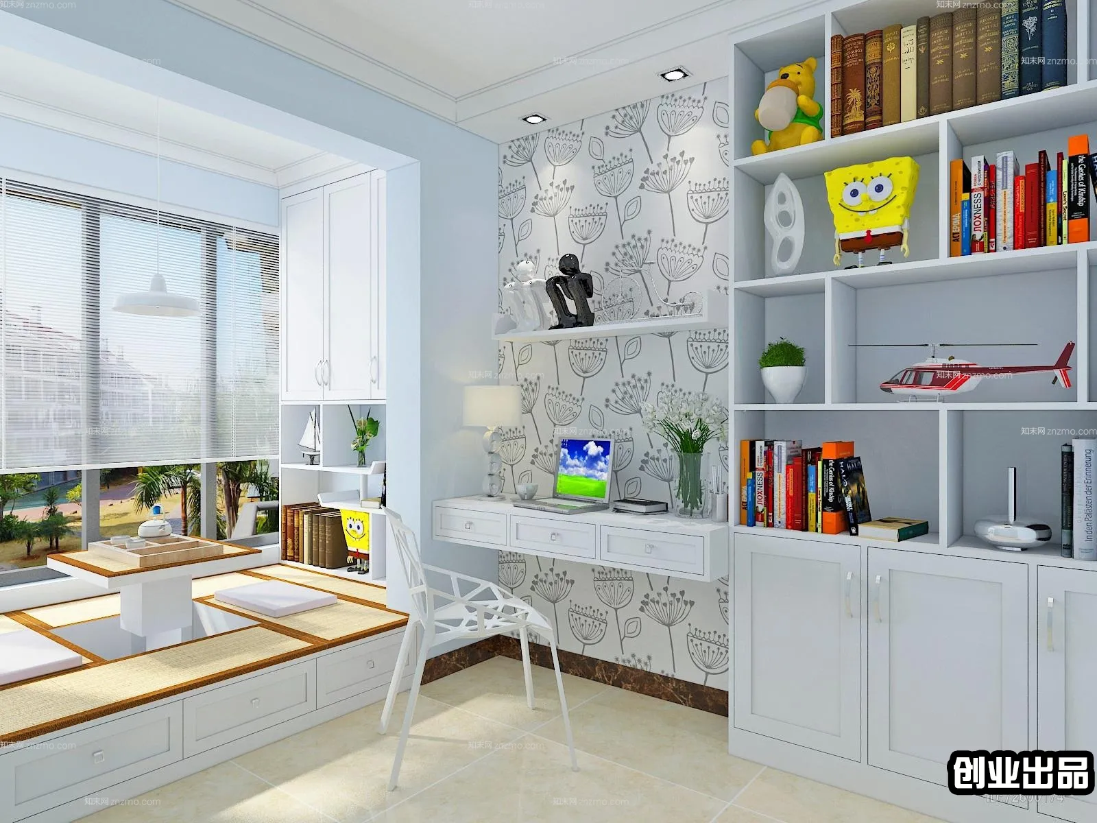 Children Room 3D Interior Scene – 3D Models – 142