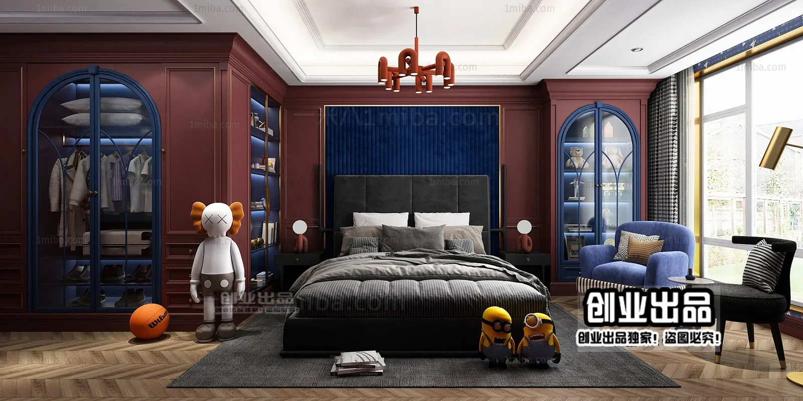 Children Room 3D Interior Scene – 3D Models – 228