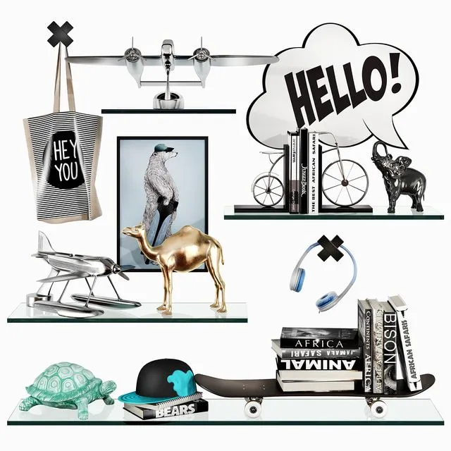 Children set 15 3dsMax Model