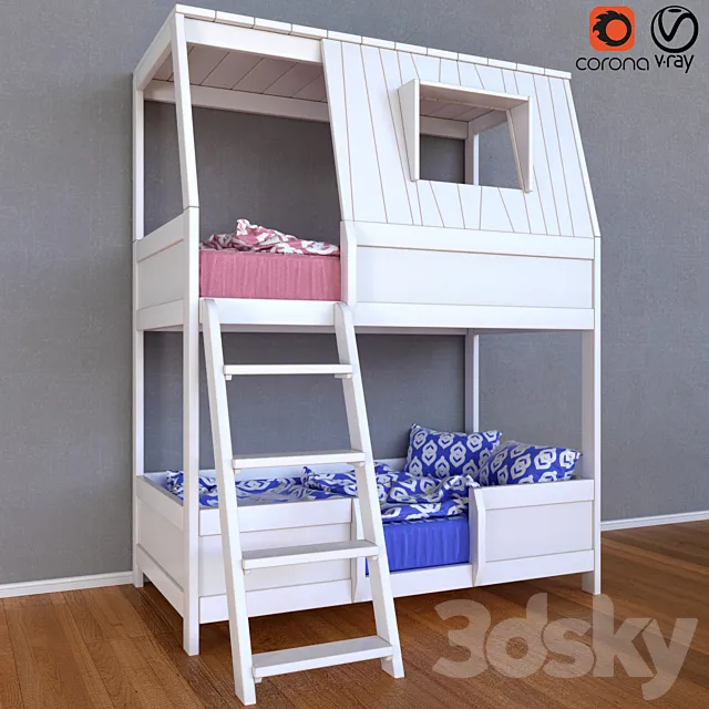 ChildrenBed-29 3DS Max Model