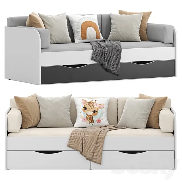 Childrens bed Belden Hoff 3ds Max