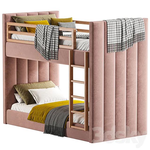 Children’s bed bunk Line 3DS Max Model