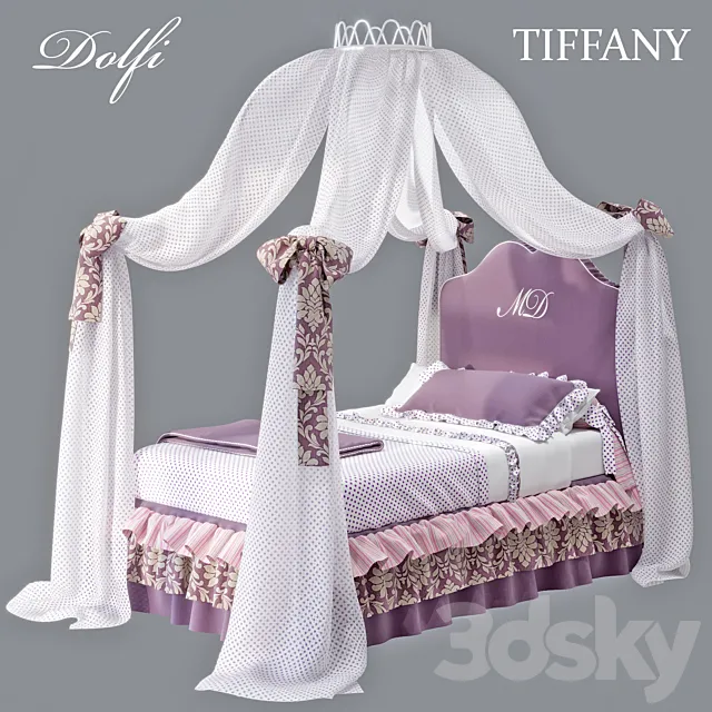 Children’s bed Dolfi TIFFANY 3ds Max