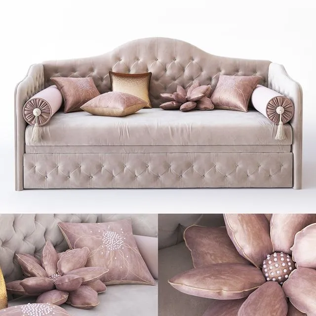 Childrens bed Manifesto Demi 3dsMax Model