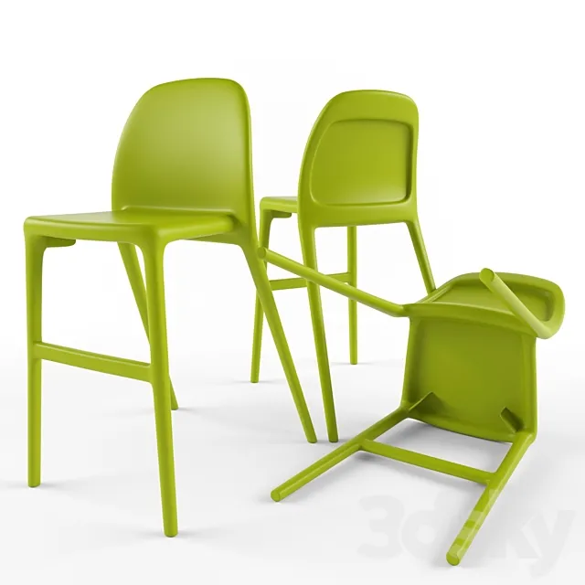 Children’s chair IKEA URBAN 3DSMax File