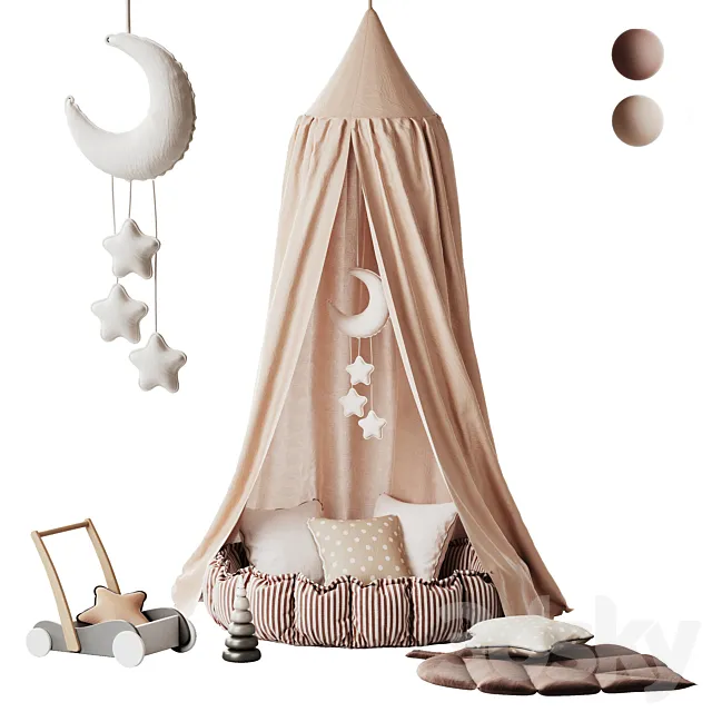 Children’s decor_canopy 3DS Max Model