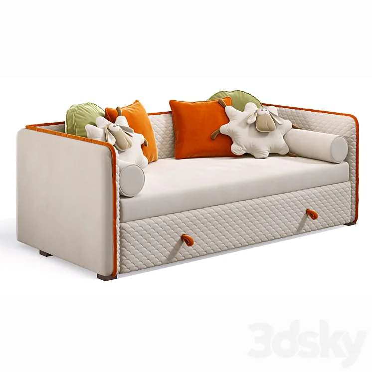Children's folding sofa BARASH\/ Iriska 3DS Max