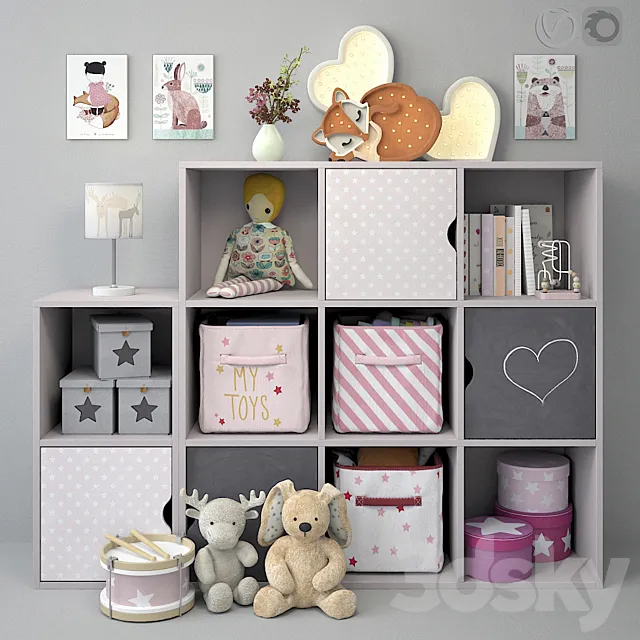 Children’s furniture and accessories 19 3DSMax File