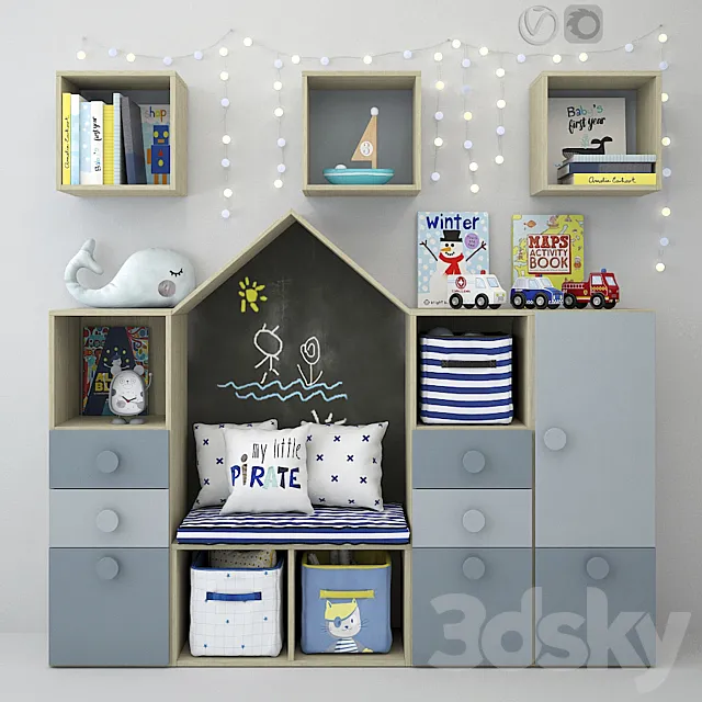 Children’s furniture and accessories 21 3DSMax File