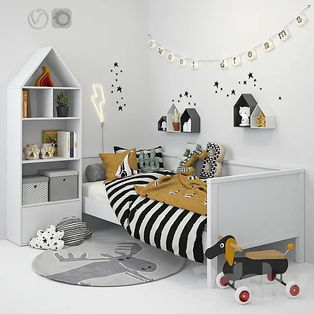 Children’s furniture and accessories 24 3DSMax File