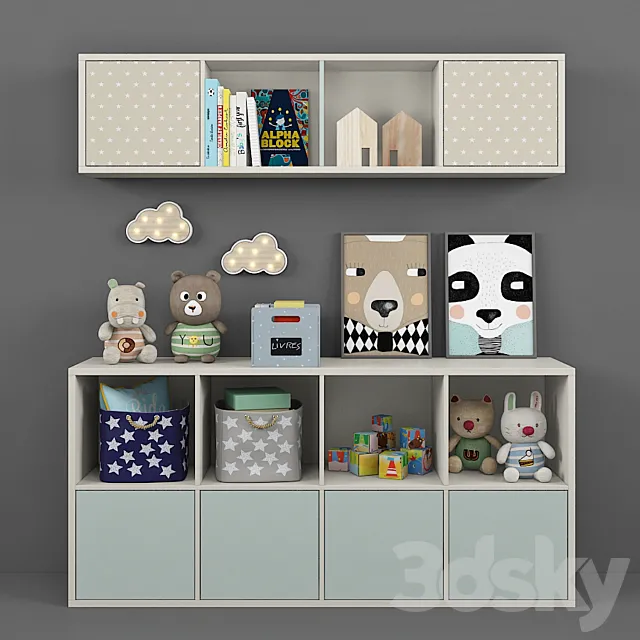 Children’s furniture and accessories 38 3ds Max