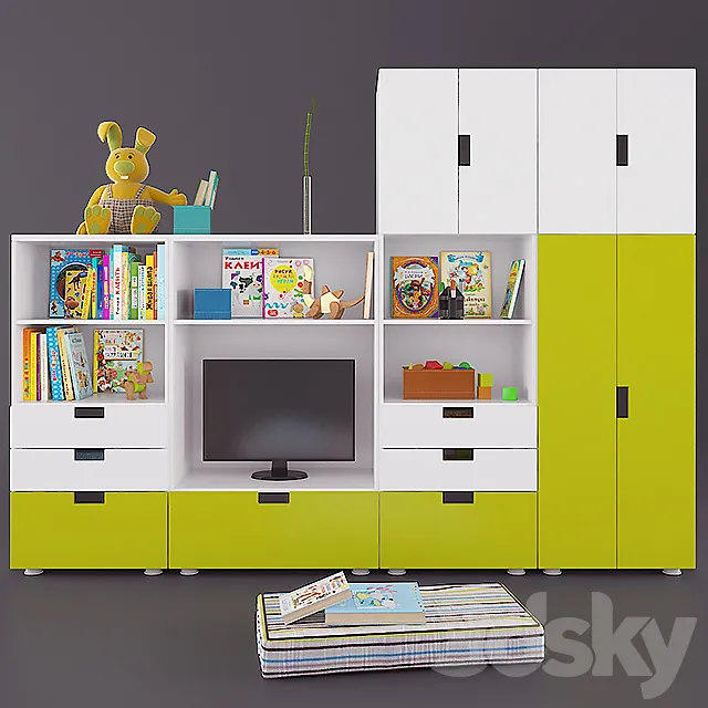 Children’s furniture and accessories 3DSMax File