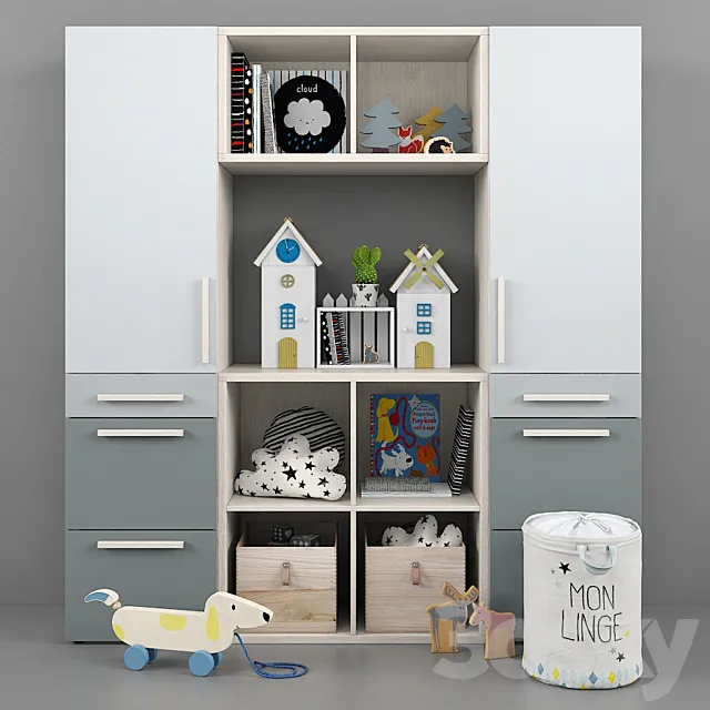 Children’s furniture and accessories 41 3DSMax File