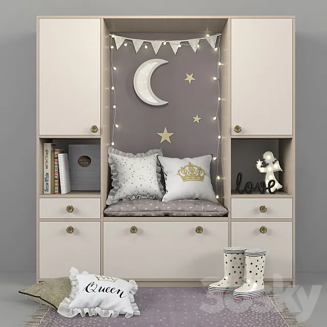 Children’s furniture and accessories 43 3ds Max