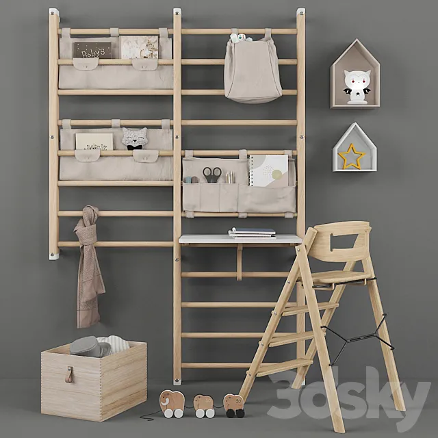 Children’s furniture and accessories 54 3DSMax File