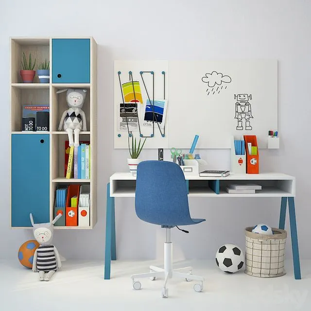 Children’s furniture Nidi 02 3dsMax Model