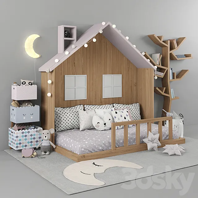 Children’s furniture to order 02 3ds Max