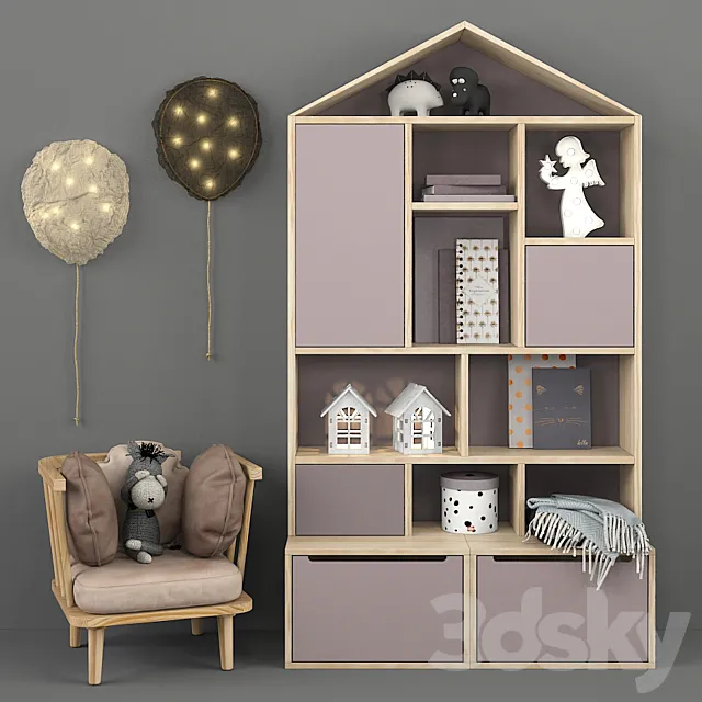 Children’s furniture to order 38 3ds Max