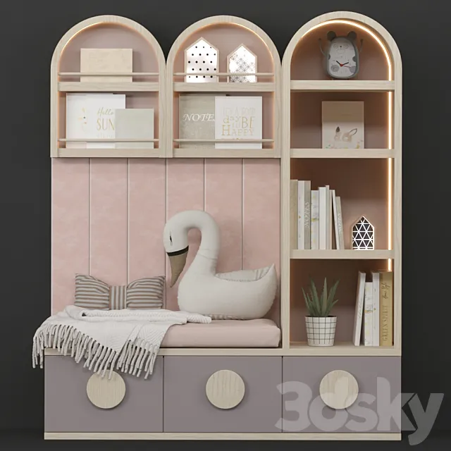 Children’s furniture to order 89 3ds Max