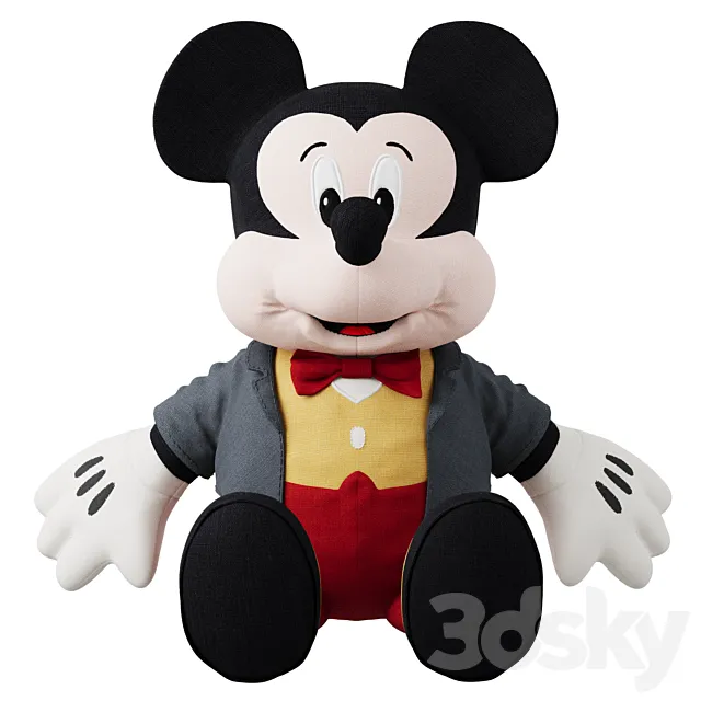 Children’s Mickey Mouse 3ds Max