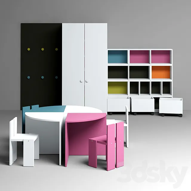 Children’s play room 3ds Max