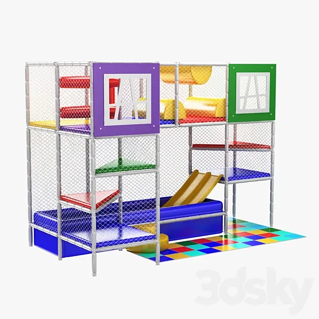 children’s playground for domestic use 3DSMax File