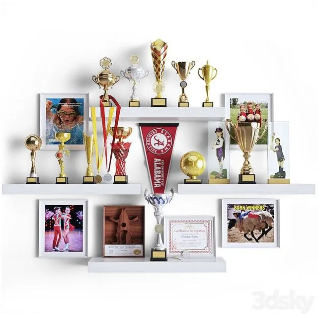 Children’s sports awards 3dsMax Model
