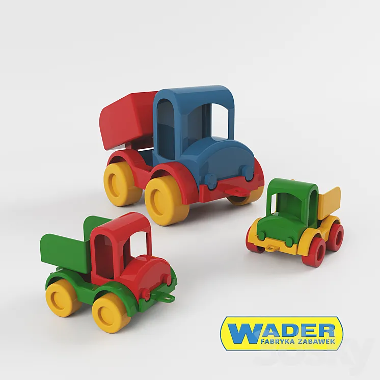 Children's toy – Wader 3DS Max