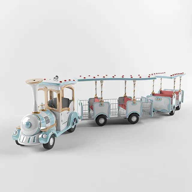 Children’s train 3ds Max