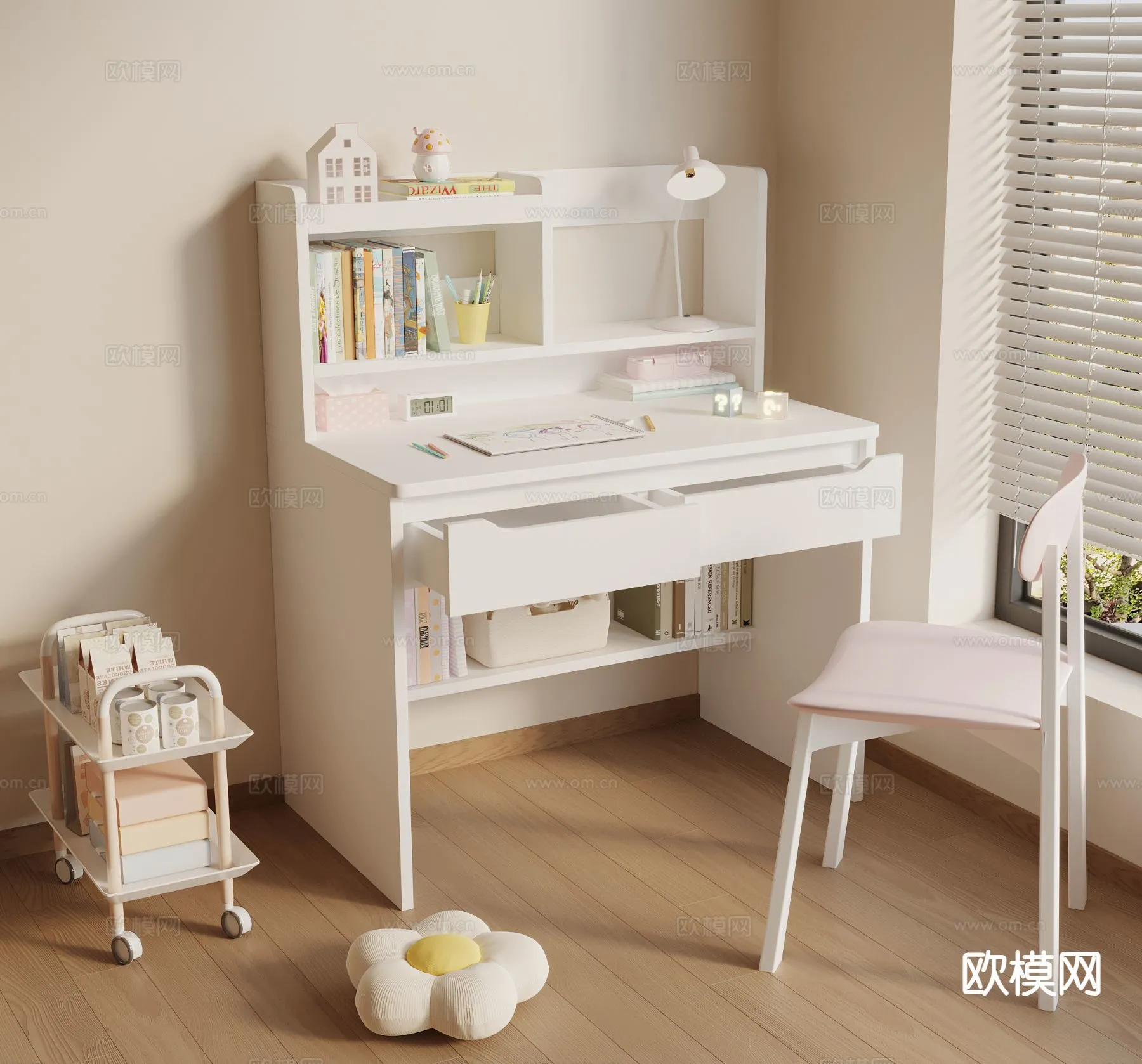 CHILDROOM 3D MODELS – 3D Model For Interior Design – 240