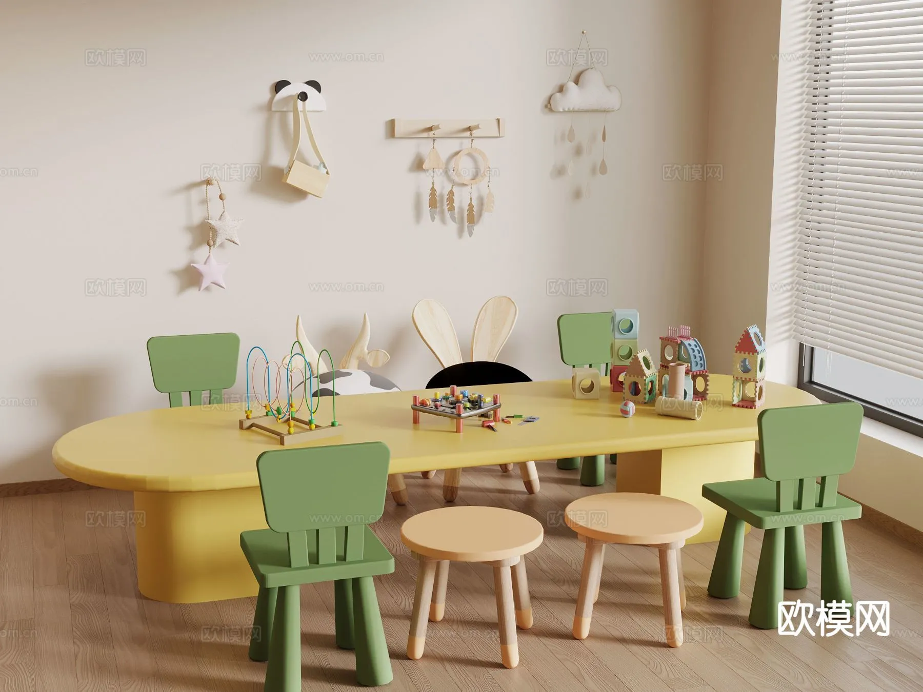 CHILDROOM 3D MODELS – 3D Model For Interior Design – 253