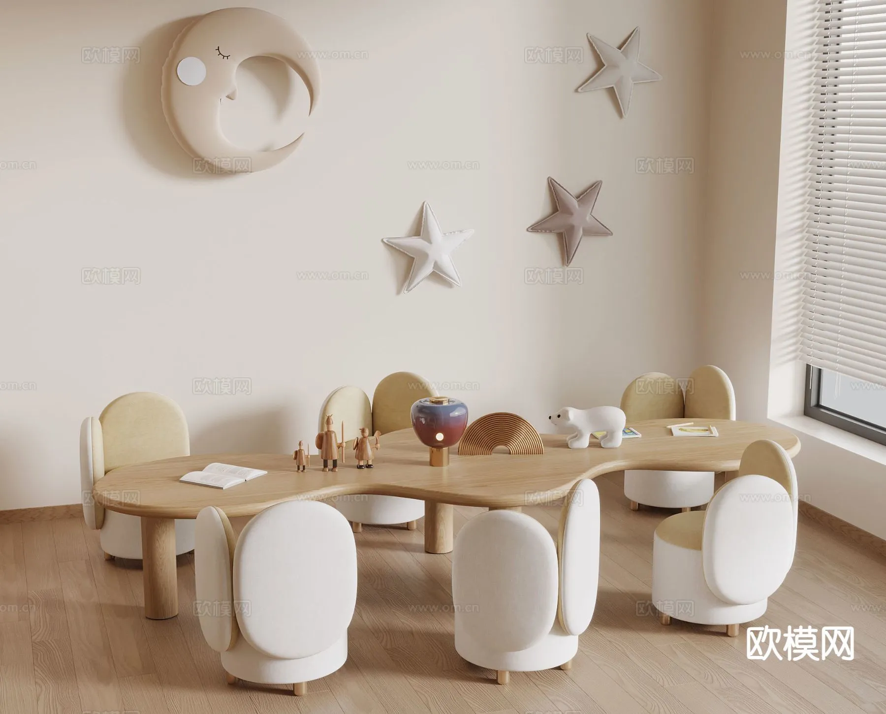 CHILDROOM 3D MODELS – 3D Model For Interior Design – 254