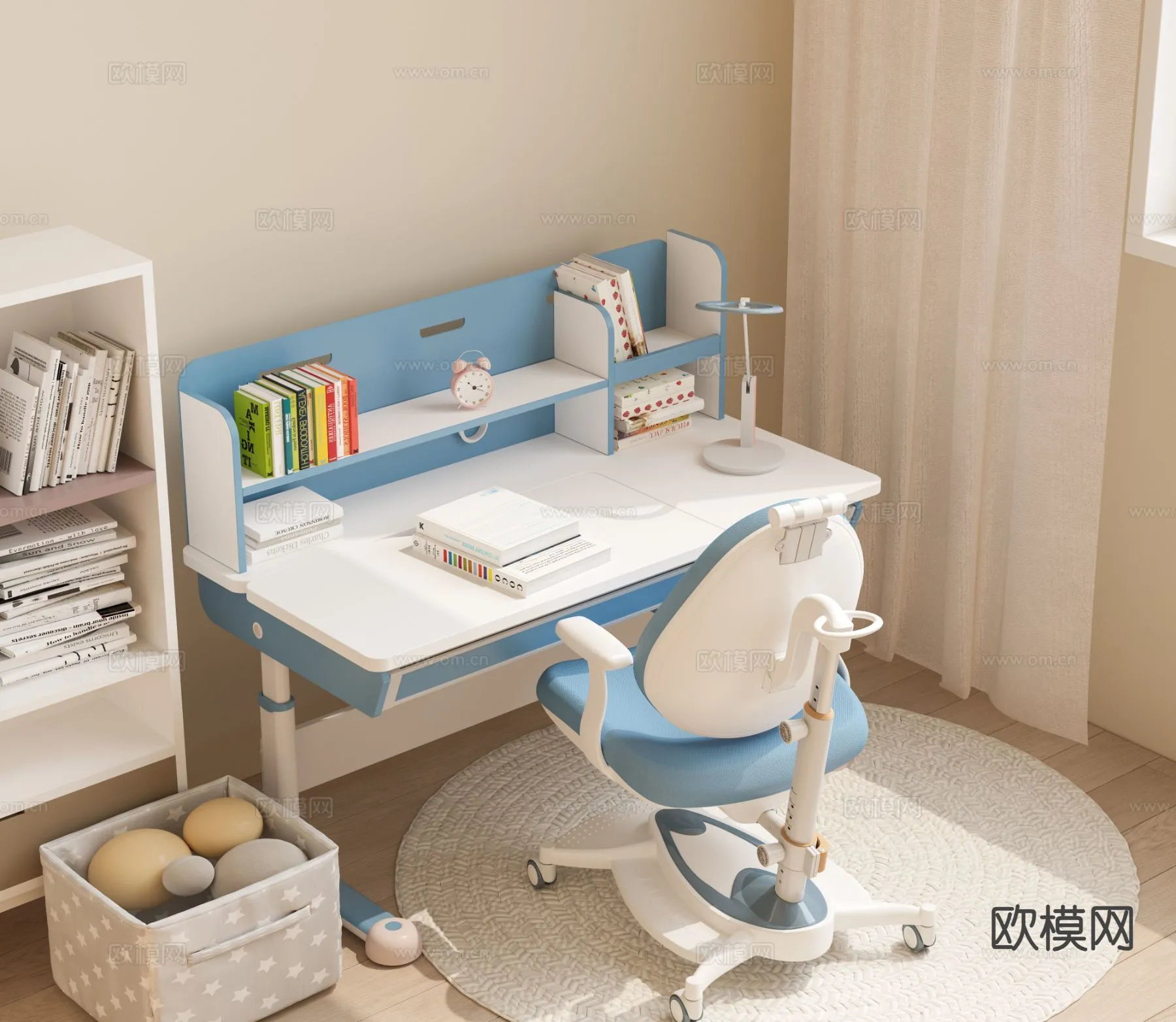 CHILDROOM 3D MODELS – 3D Model For Interior Design – 286