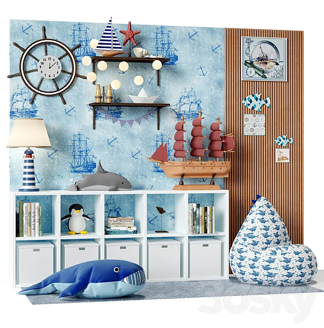 childroom decor vol_12 3DS Max Model