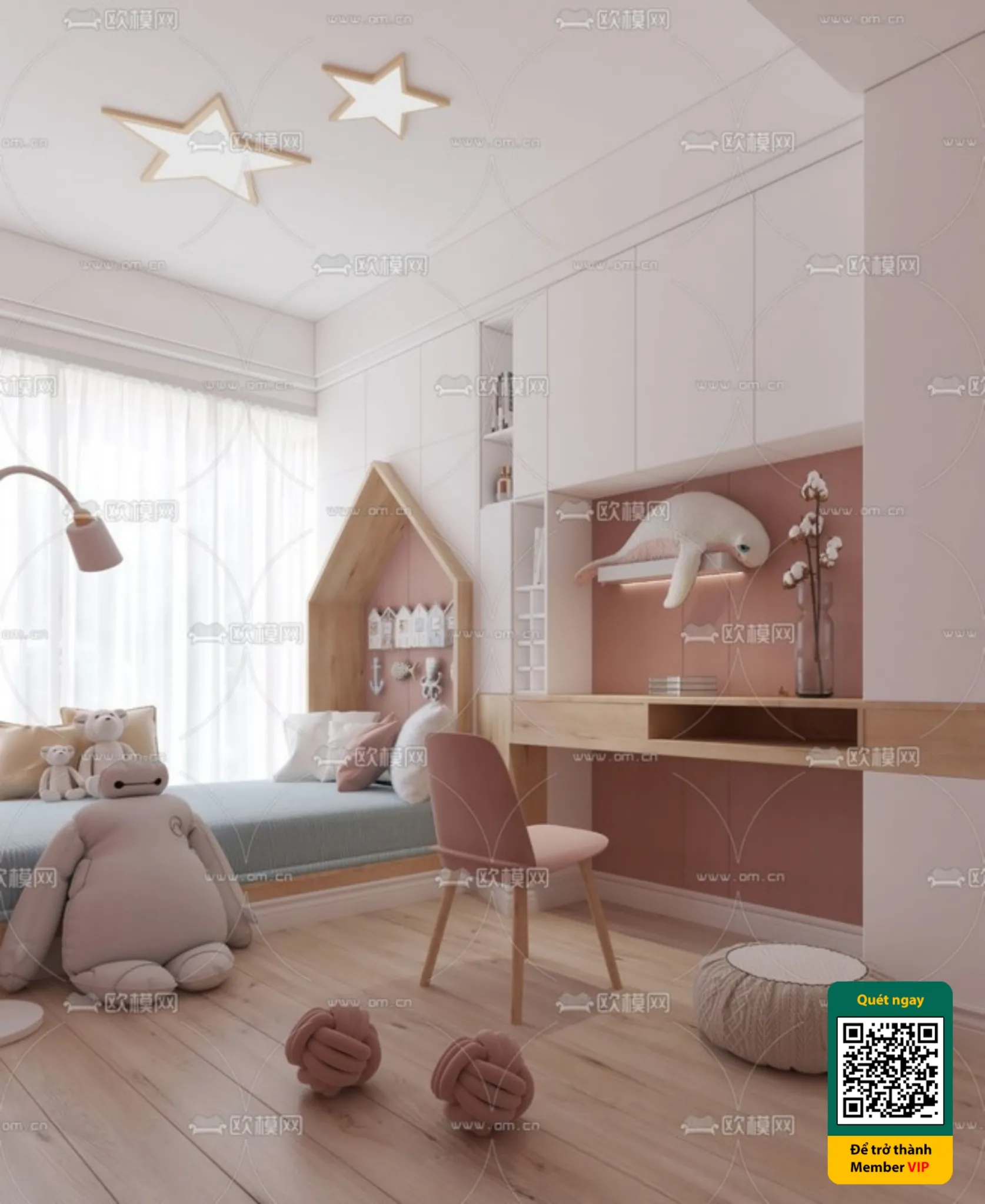 CHILDROOM SETS – VRAY / CORONA – 3D MODEL – 5458